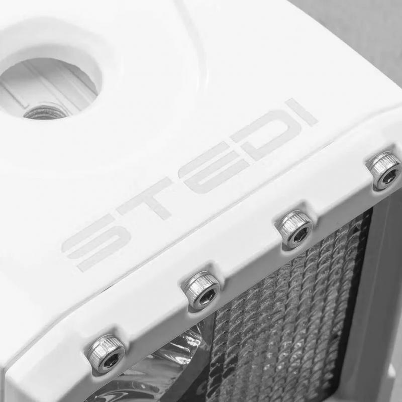 STEDI Marine C4 White Edition LED Light Cube (RotWeiß Dual Linse)